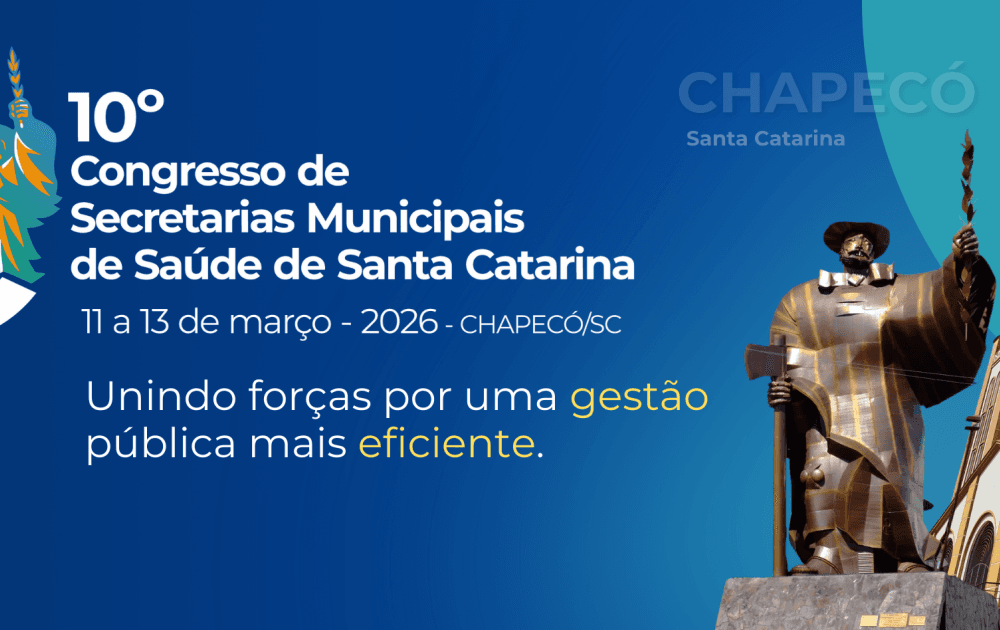 Chapecó sedia congresso estadual de gestores do SUS - Prefeitura de Chapecó