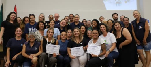 Conselheira do Coren-SC participa de banca de mostra da Secretária Municipal de Saúde de Biguaçu - Coren-SC