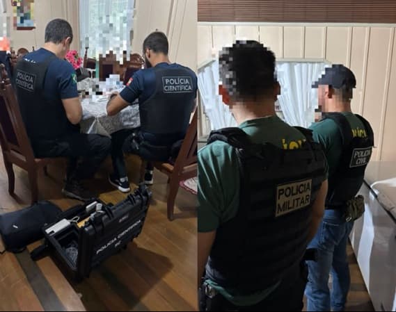 Gaeco cumpre mandados em Brusque e prende suspeito por crimes contra crianças