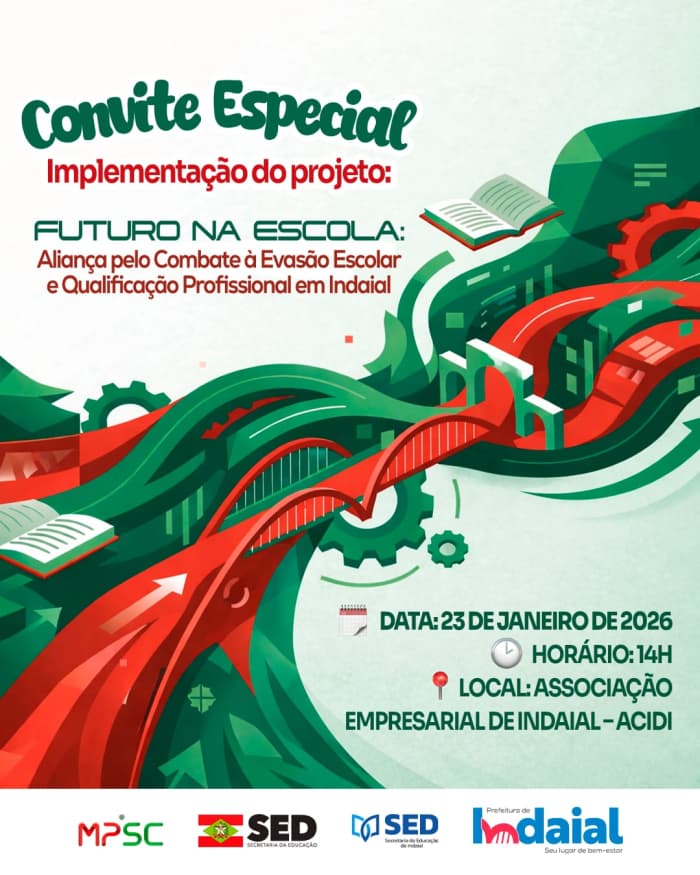 Ministério Público de SC lança projeto “Futuro na Escola” em Indaial - Jornal Café Impresso