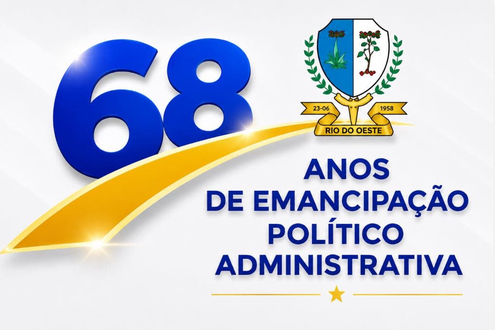 Rio do Oeste celebra 68 anos de emancipação político-administrativa