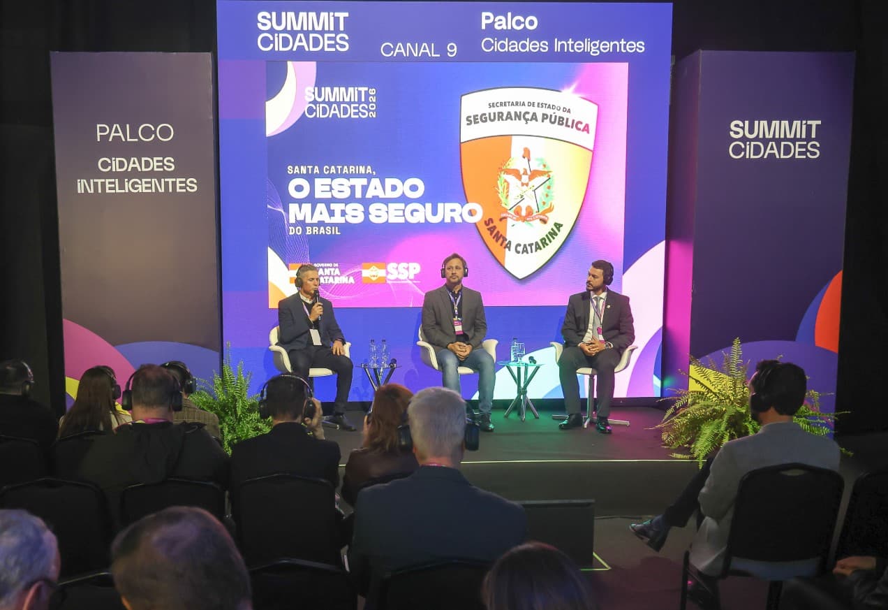 Secretaria da Segurança Pública apresenta reconhecimento facial no Summit Cidades 2026