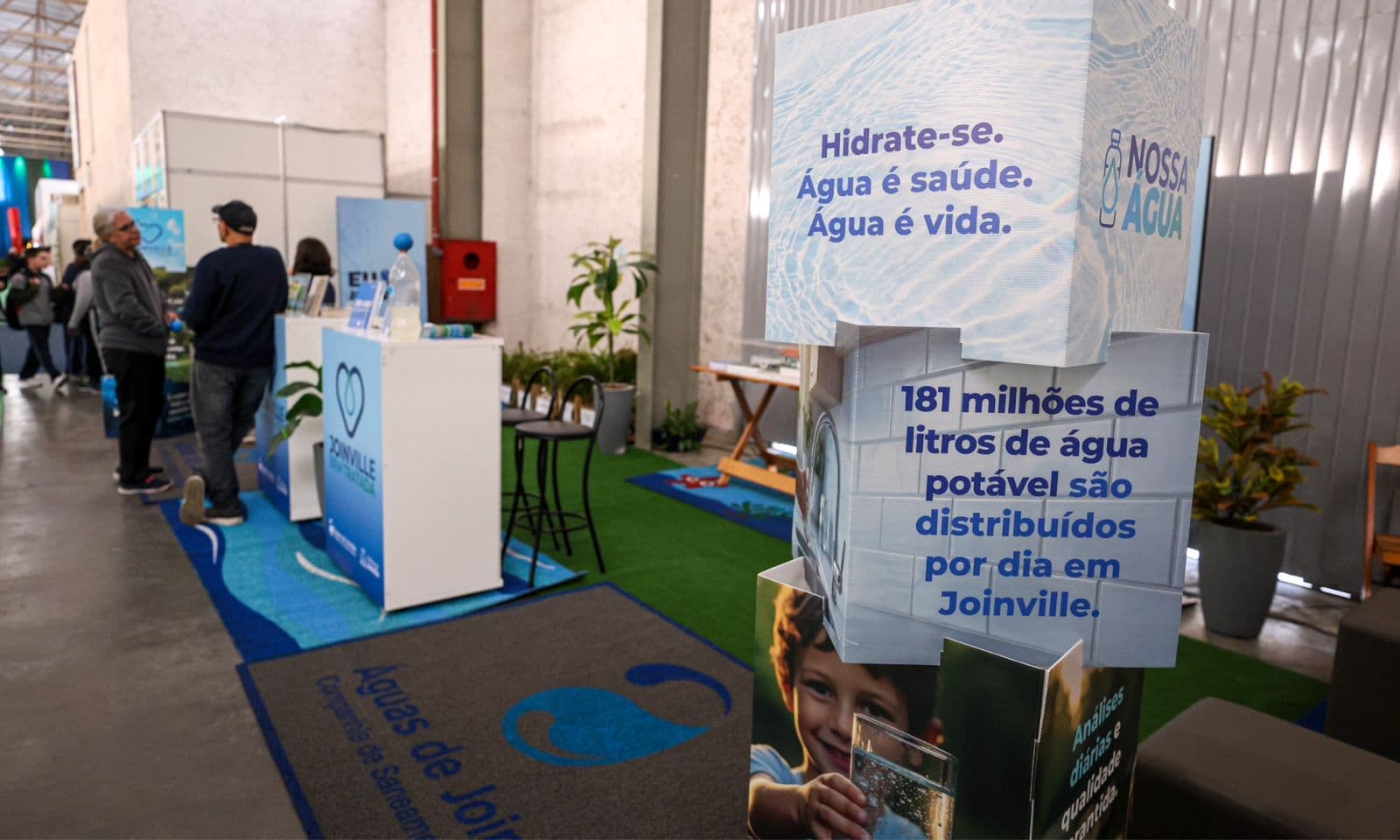 Prefeitura e Companhia Águas de Joinville participam do Festival Literário de Santa Catarina com diversas atividades