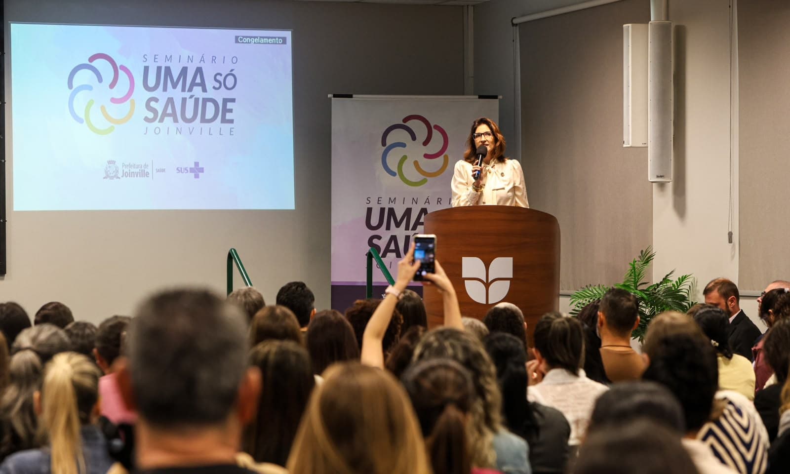 Seminário Uma Só Saúde reúne vigilâncias de Joinville e região para debater ações de prevenção e imunização nos territórios