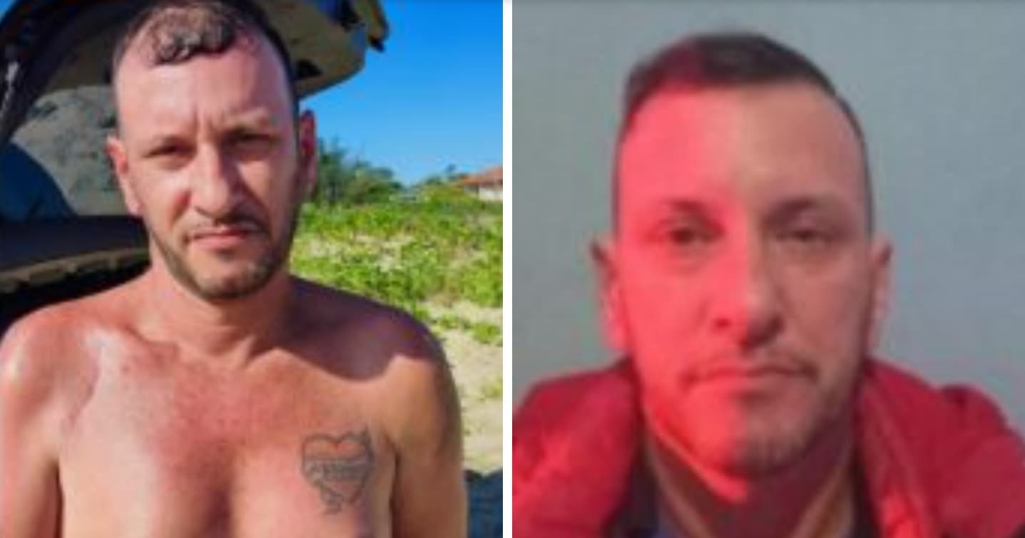 Polícia divulga imagens de homem que matou ex-músico da banda Raça Negra em Palhoça