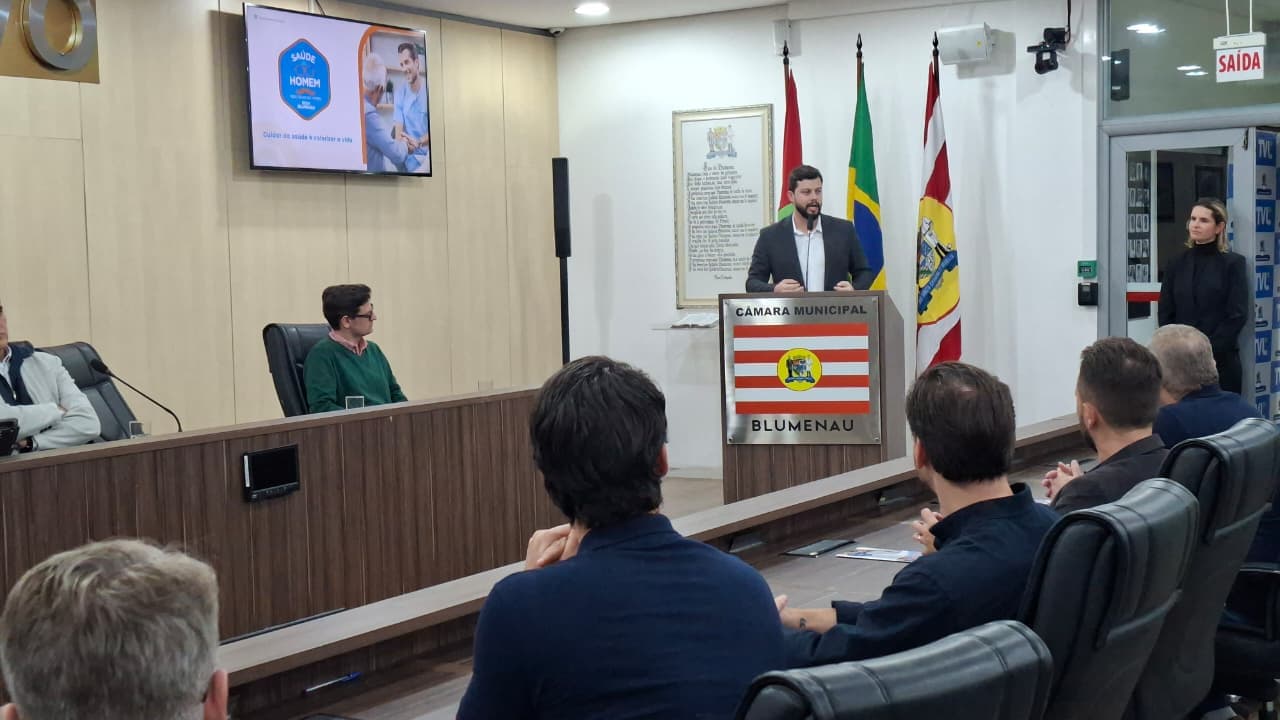 Entidade com foco na saúde do homem é reconhecida como de utilidade pública e tem lançamento oficial em Blumenau.