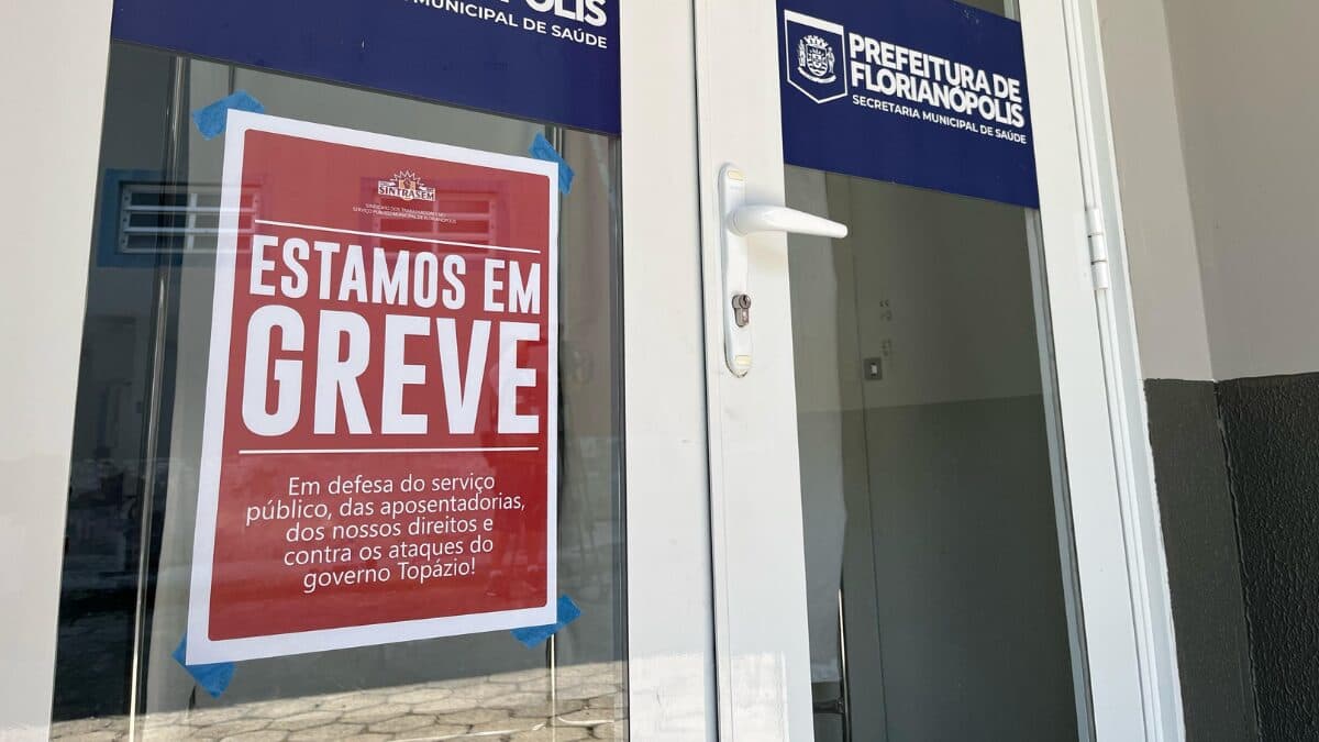 Greve em Florianópolis: saúde e educação continuam impactadas nesta terça-feira