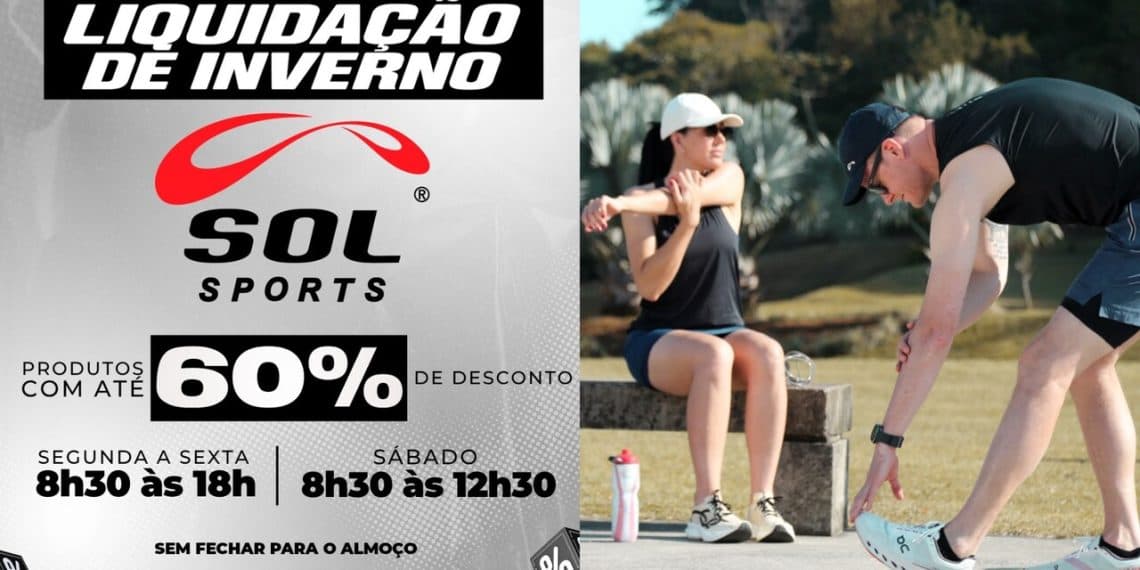 Liquidação de inverno da Sol Store entra na última semana com descontos de até 60% em Jaraguá do Sul - Diário da Jaraguá