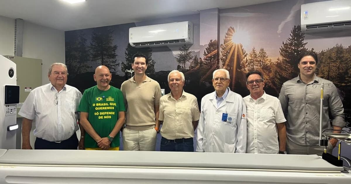 Hospital Azambuja, de Brusque, inaugura nova sala de tomografia - O Município