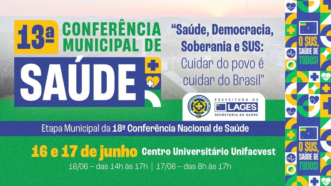 Lages sedia conferência municipal para debater o futuro do SUS com comunidade e especialistas