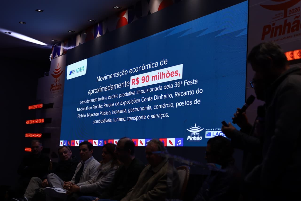Festa Nacional do Pinhão movimenta cerca de R$ 90 milhões e reforça Lages como destino turístico