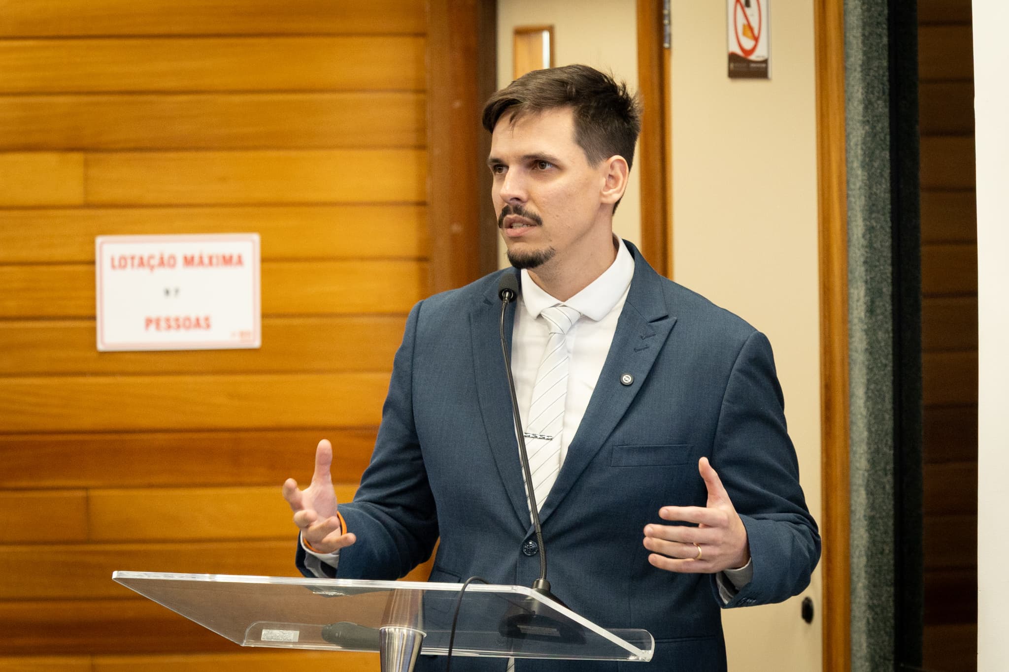 Vereador de Blumenau participa de debate na Alesc sobre prevenção aos efeitos do El Niño