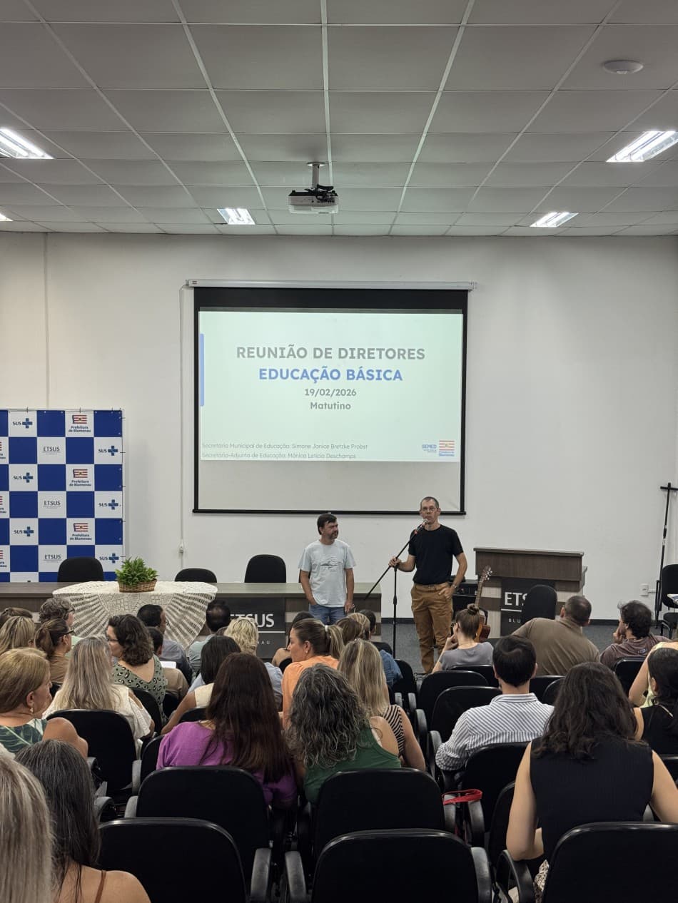 Comunidade escolar participará da escolha de diretores das escolas municipais de Blumenau