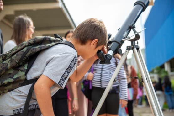 Clube de Astronomia é retomado com aula inaugural em Chapecó