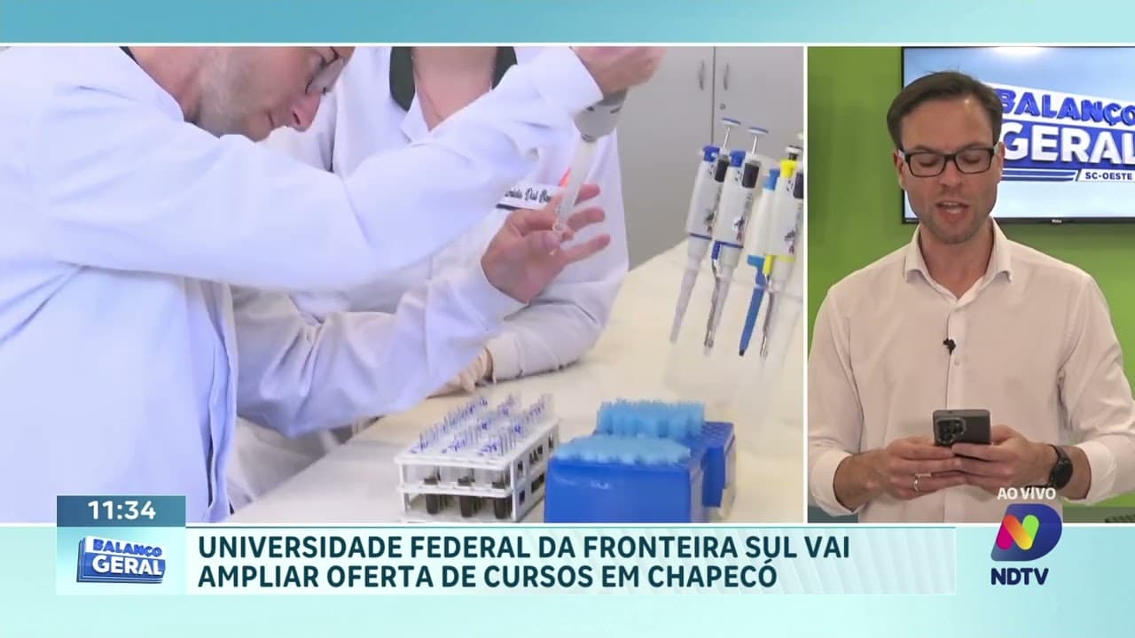 UFFS terá sete novos cursos de graduação no campus de Chapecó