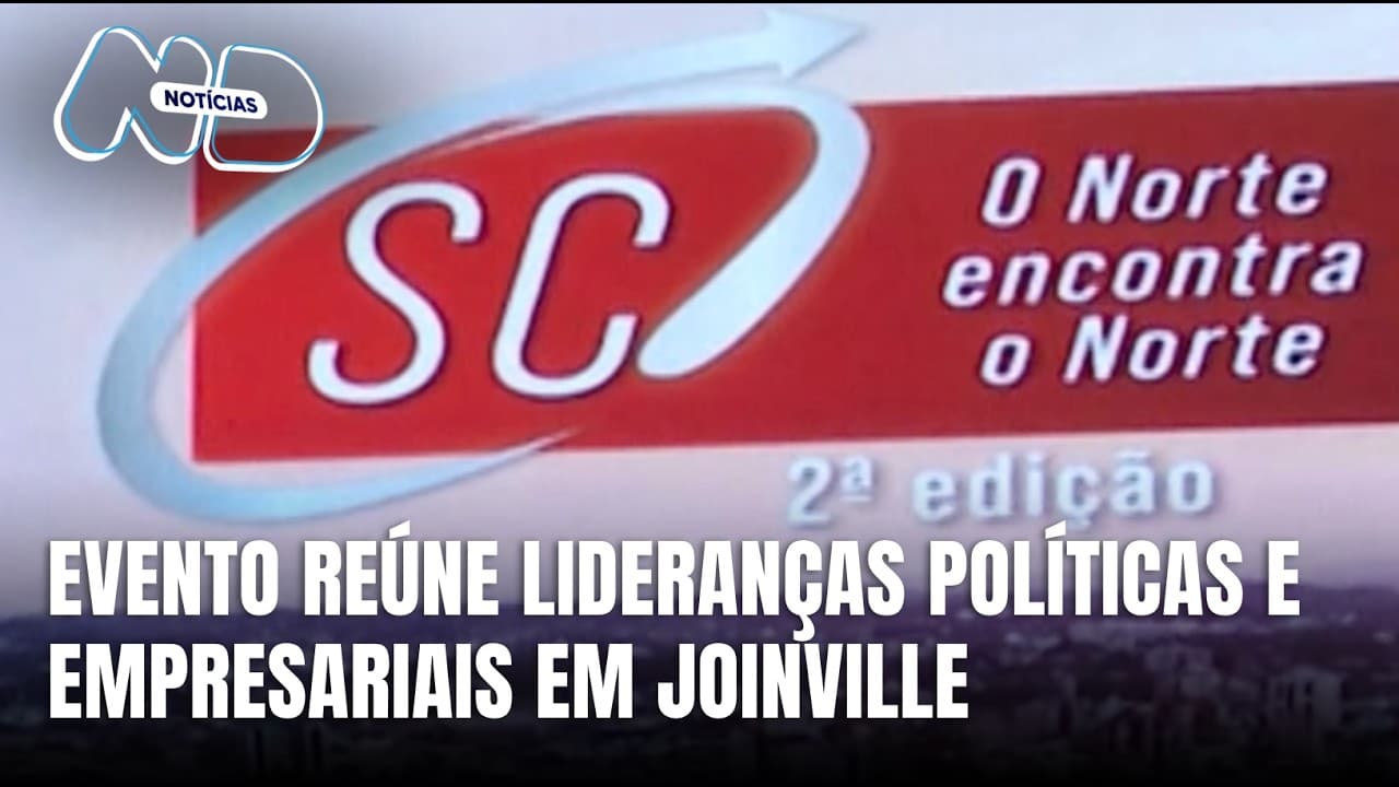 Evento em Joinville debate futuro econômico do Norte de Santa Catarina