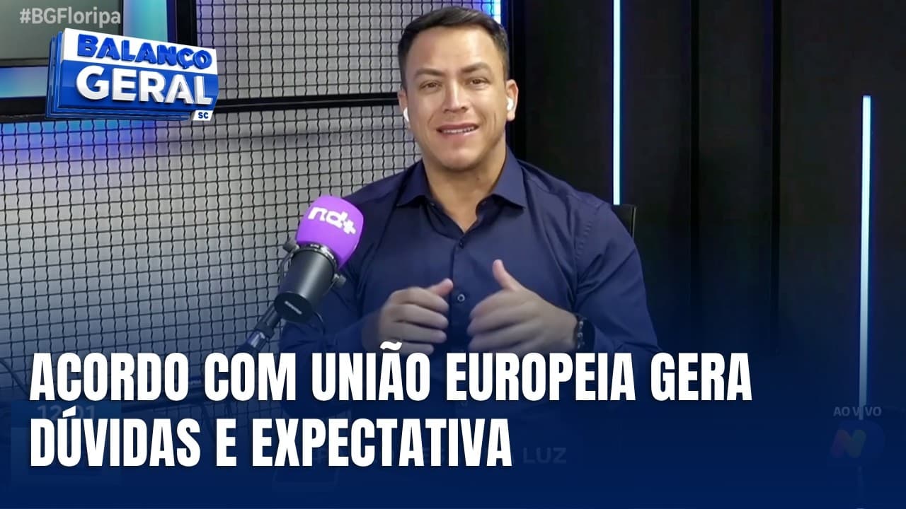 Comentário Político – Acordo com União Europeia gera dúvidas no setor produtivo de SC