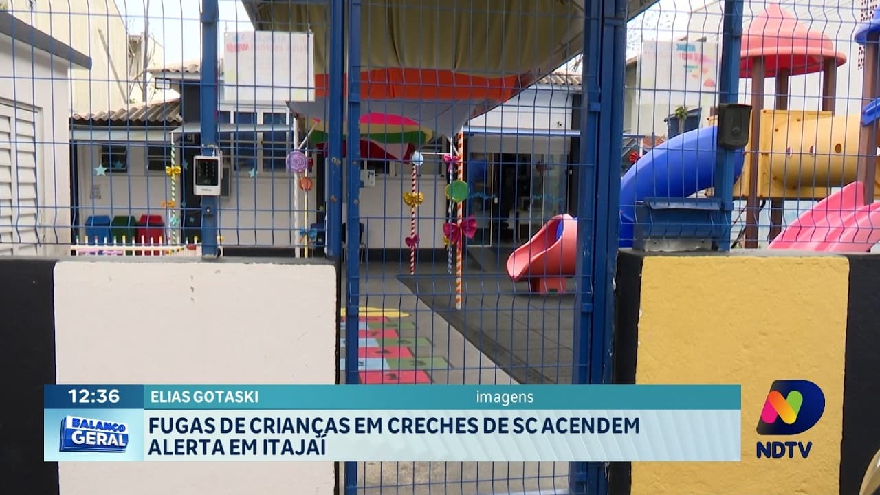 Itajaí alerta para segurança após casos de crianças que saíram de creches