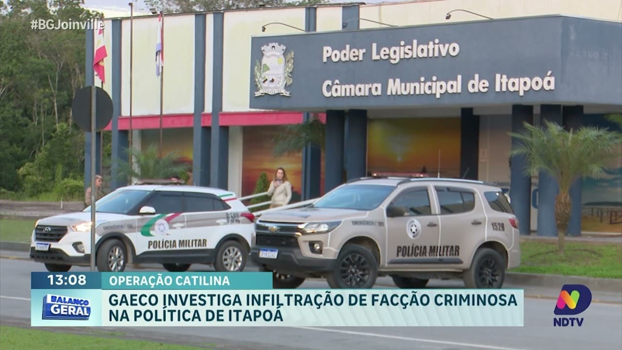 GAECO Desencadeia Operação Contra Suposta Infiltração Criminosa na Política de Itapoá