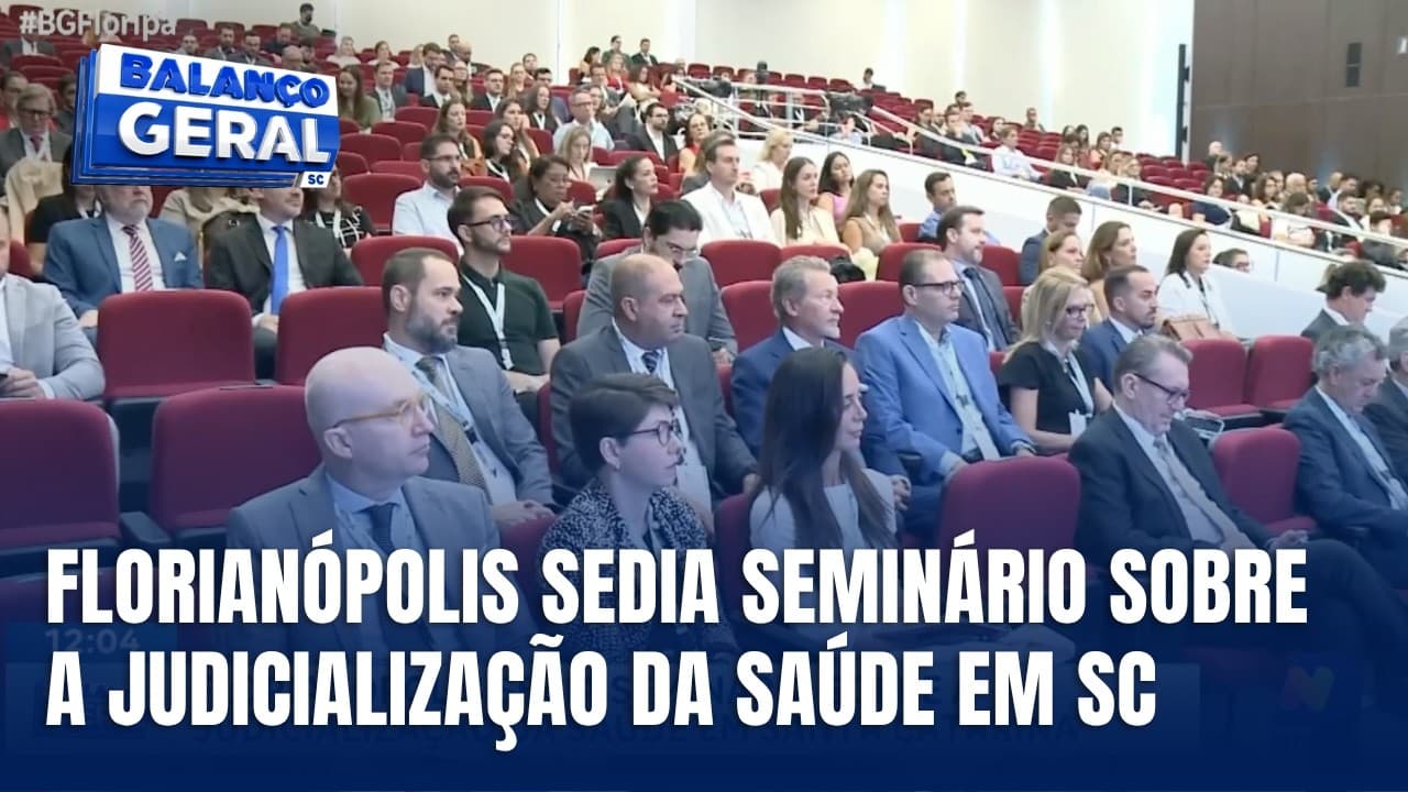 Seminário discute custos da judicialização da saúde em Santa Catarina