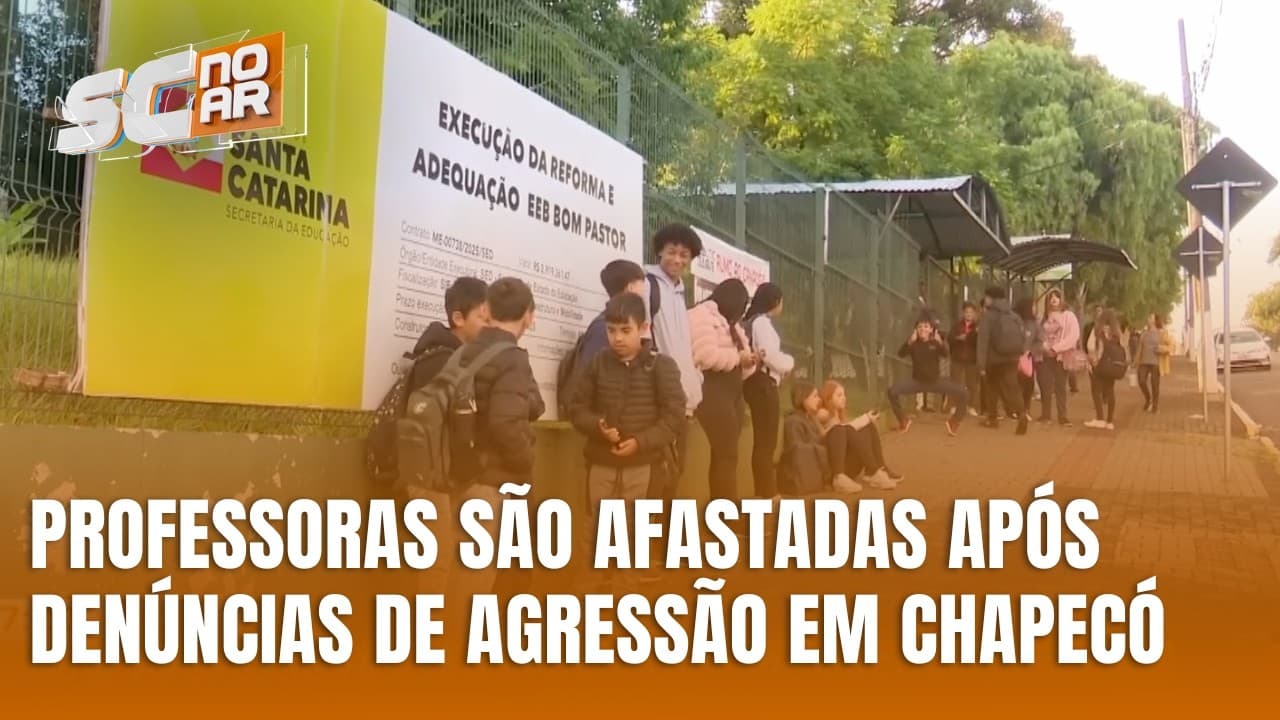 Professoras são afastadas após denúncias de violência contra alunos em Chapecó