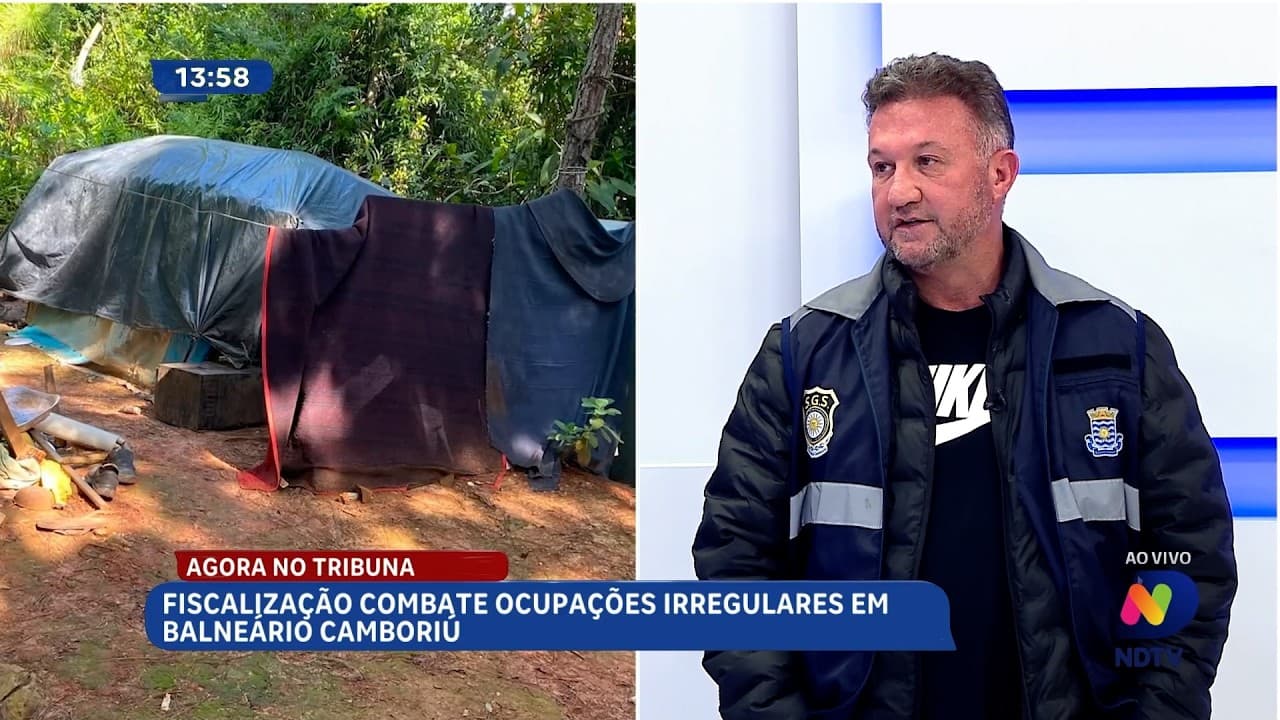 Balneário Camboriú intensifica combate a ocupações irregulares para proteger áreas ambientais e a população