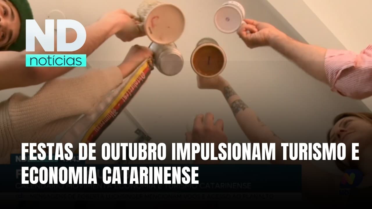 Festas de outubro fortalecem turismo e economia em Santa Catarina