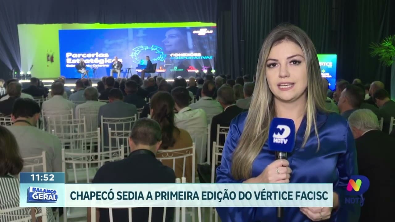 Vértice Facisc: Chapecó sedia debate sobre economia e desenvolvimento em SC