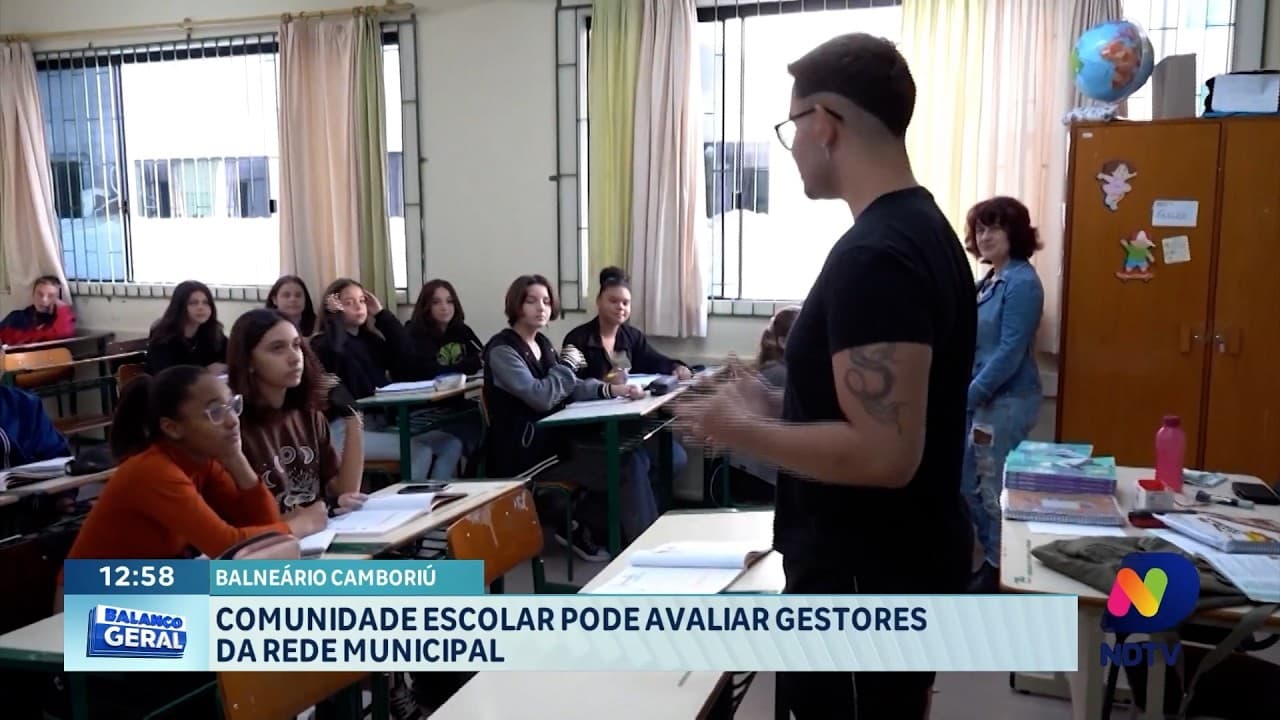 Comunidade escolar de BC pode avaliar gestores da rede municipal