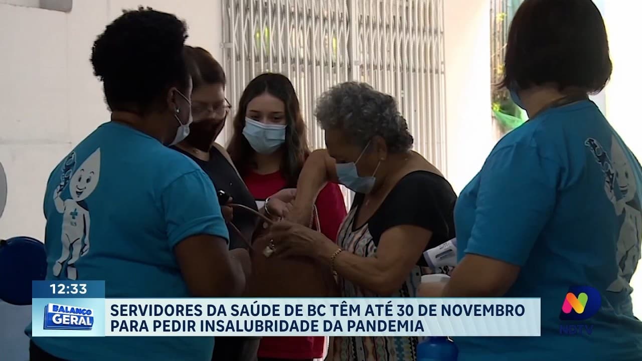 Servidores da saúde em BC têm prazo para pedir insalubridade