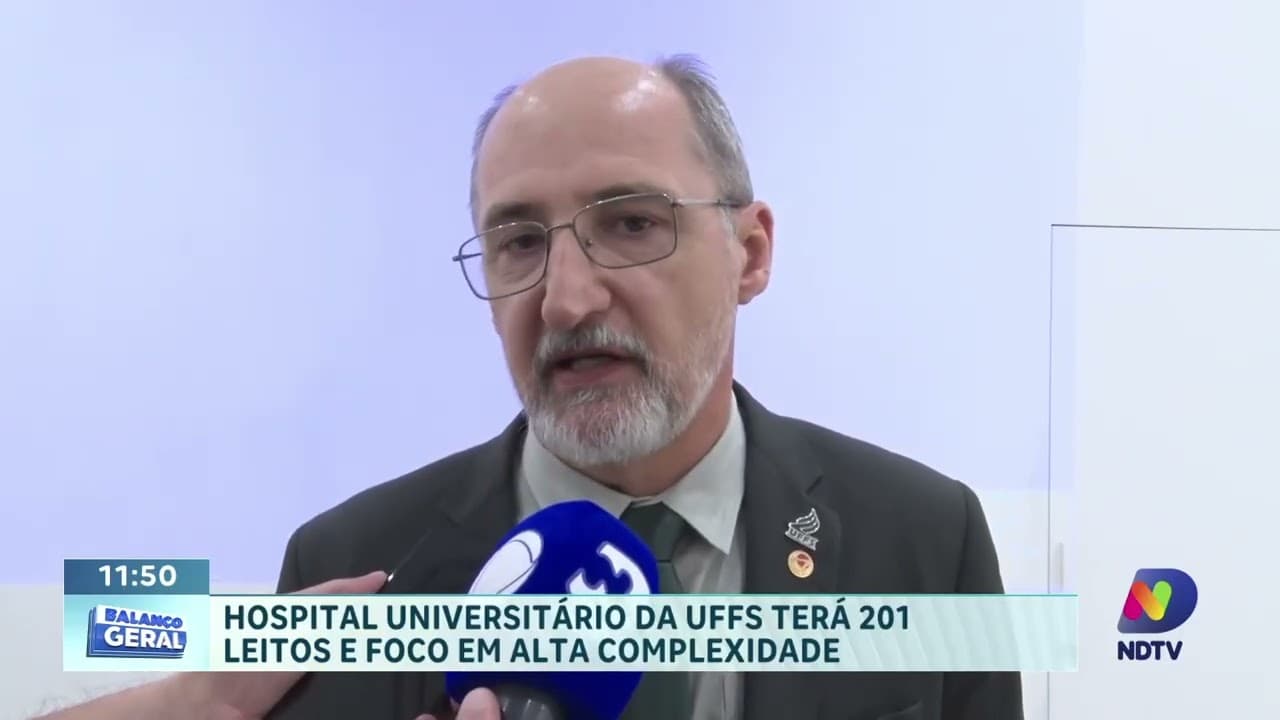 Novo Hospital Universitário de Chapecó atenderá alta complexidade