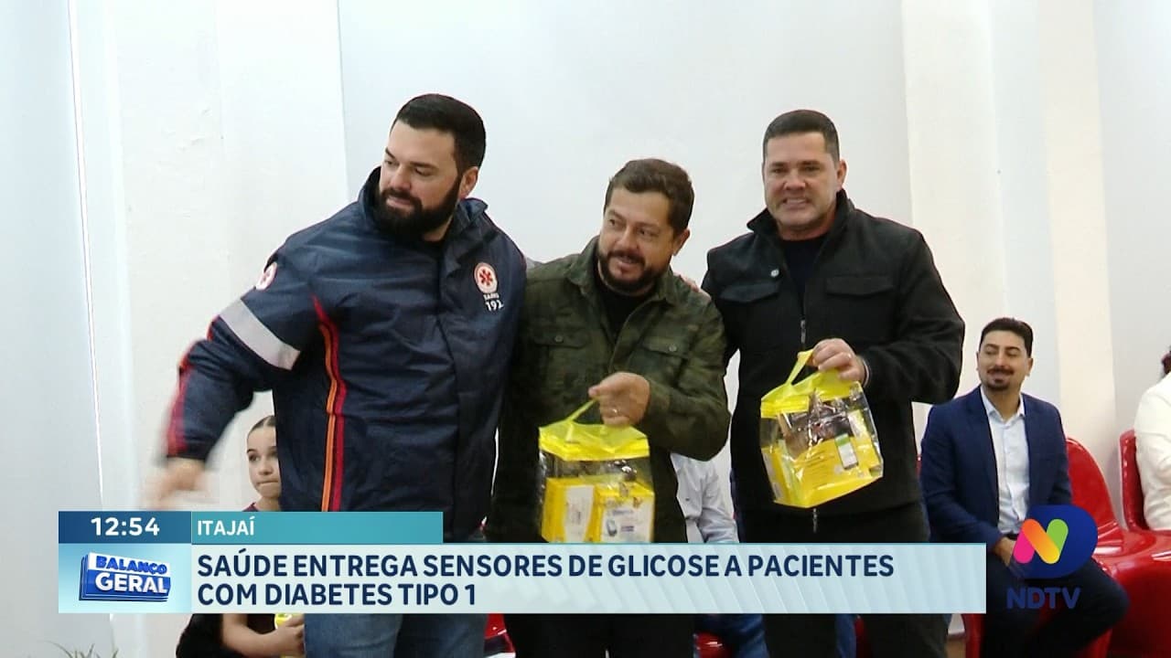 Saúde de Itajaí amplia acesso a sensores de glicose para pacientes