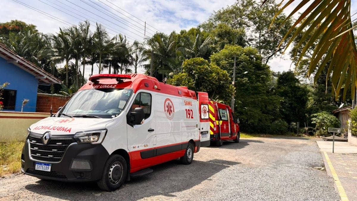 Hospital atualiza estado de saúde de bebê de 1 ano que se afogou em Jaraguá do Sul