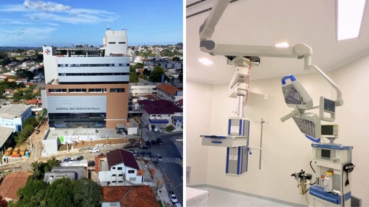 Mafra: Nova torre de hospital se torna o maior prédio da cidade com investimento de R$ 99 milhões