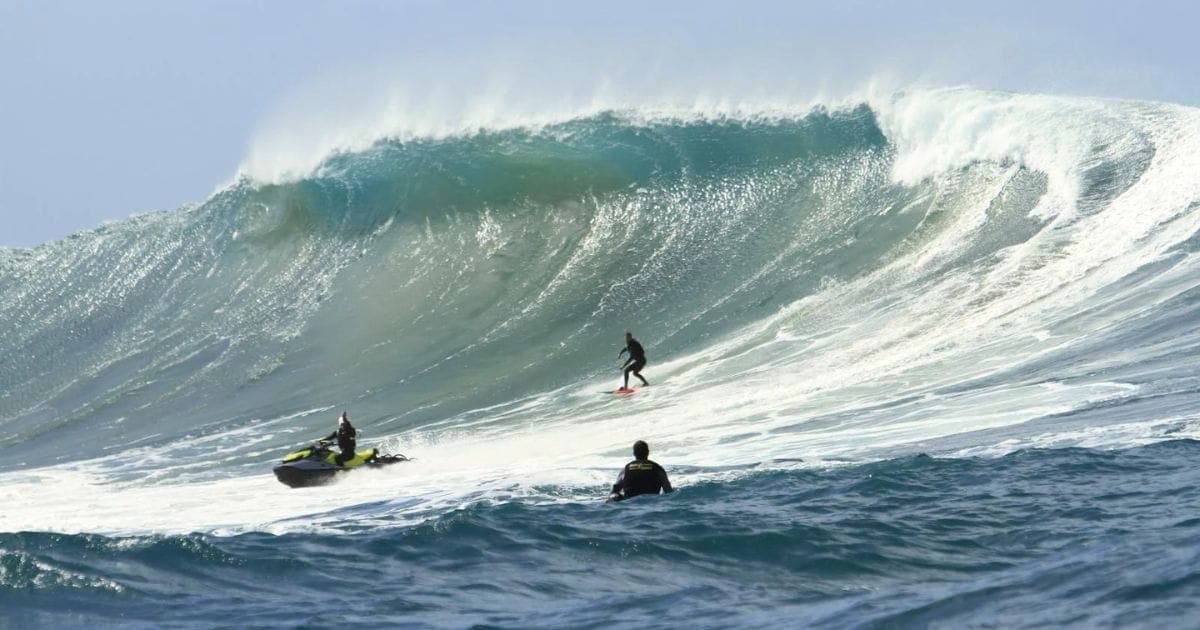 Como ondas gigantes deixam de ser só esporte e ganham papel estratégico para turismo e economia em SC