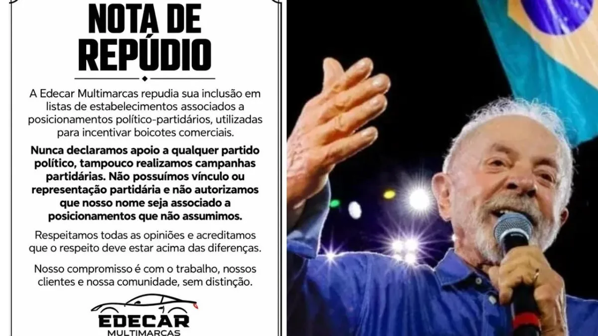 Após reeleição de Lula, lista apócrifa associa comércios ao PT em Jaraguá do Sul e proprietários reagem em repúdio