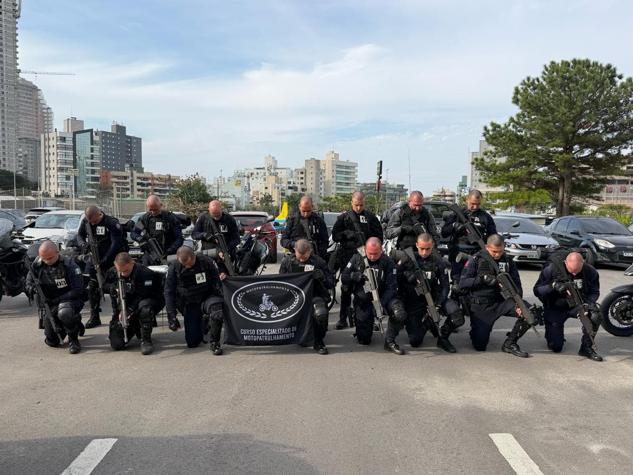 Itapema sedia curso especializado de motopatrulhamento com participação internacional