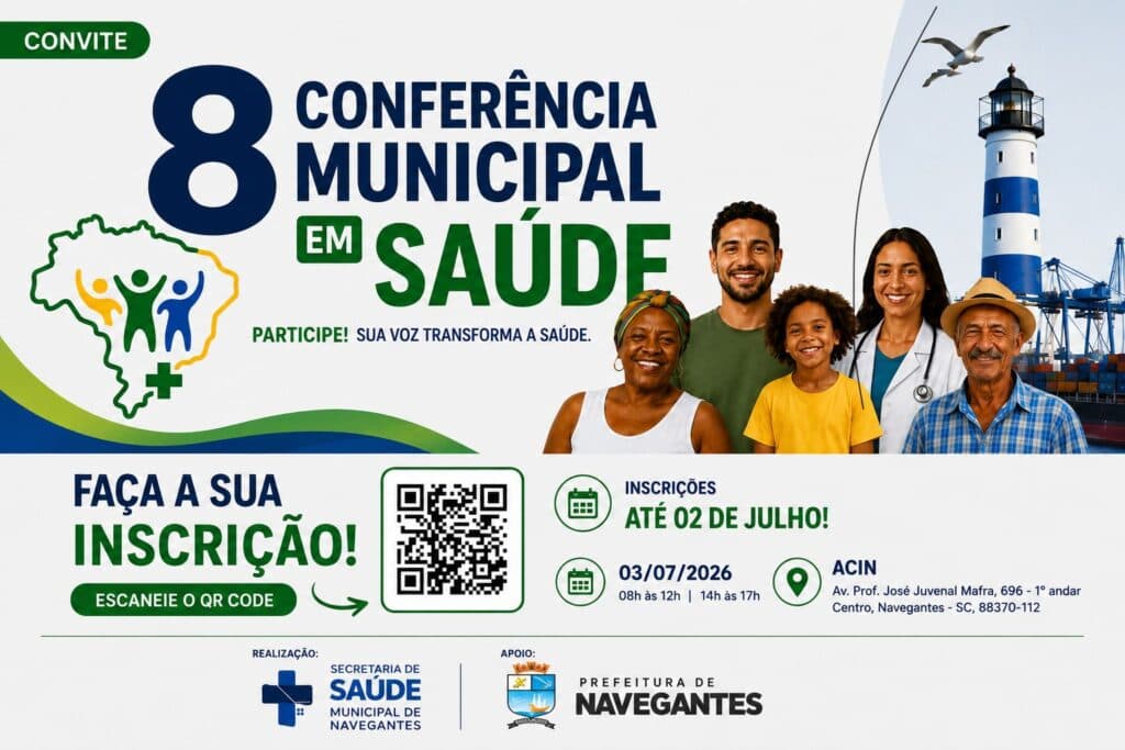 Navegantes promove 8ª Conferência Municipal em Saúde - Prefeitura de Navegantes -