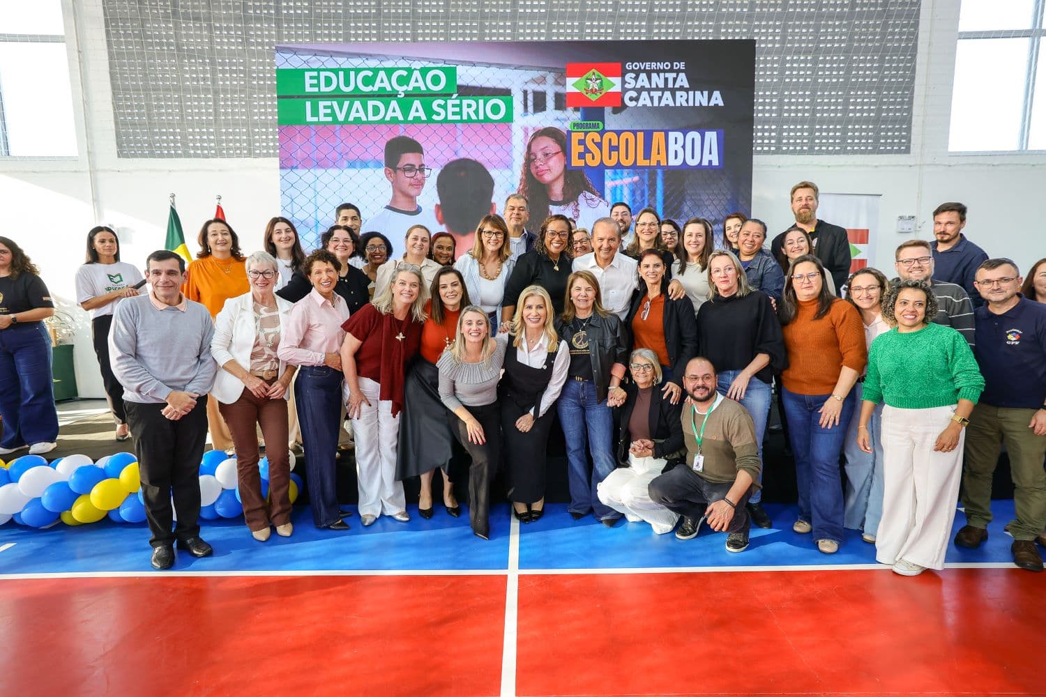 Governo de SC investe na Educação de Joinville e região com inauguração de ginásio e novas obras