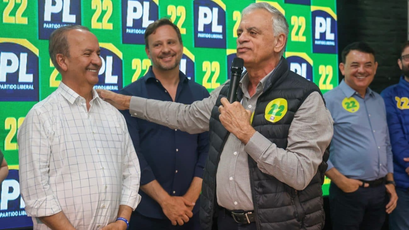 Jair Franzner se filia ao PL em Jaraguá do Sul com presença de Jorginho Mello