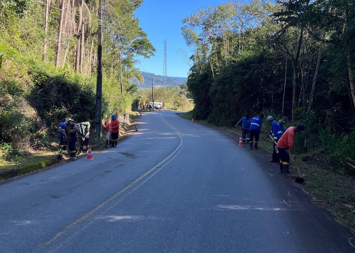 Rodovia que dá acesso a Governador Celso Ramos ganha segunda etapa de obras
