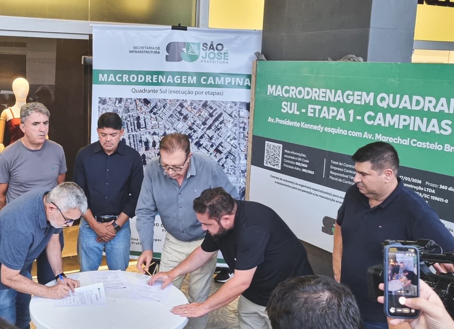 São José inicia obra histórica de macrodrenagem em Campinas para reduzir alagamentos