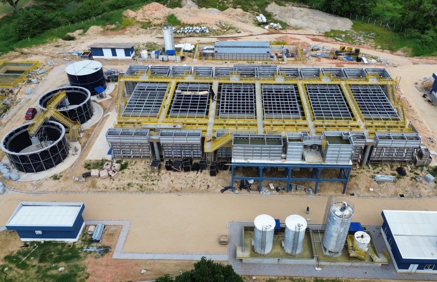 Nova Estação de Tratamento de Água de Biguaçu entra na reta final e reforçará abastecimento na Grande Florianópolis