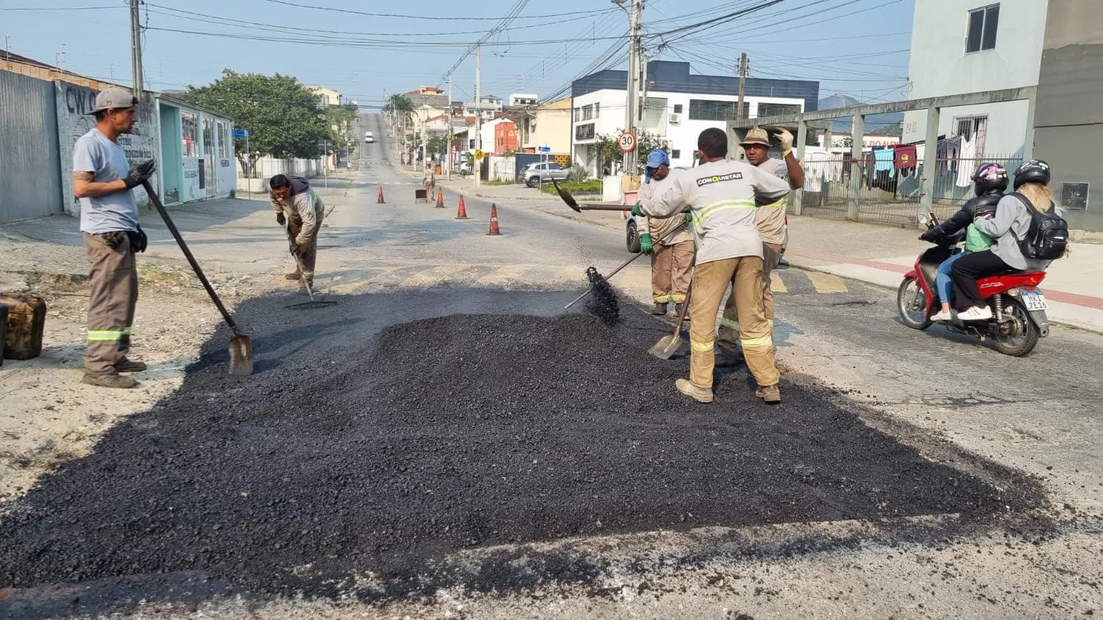 São José repara mais de 4,3 mil buracos em ruas de toda a cidade