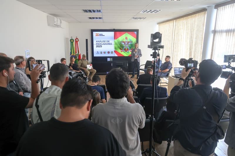 Santa Catarina Alcança Recordes Históricos em Redução de Crimes em 2025