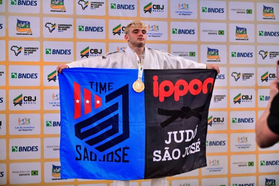 Do tatame de São José ao topo do Brasil: Arthur Kretzer conquista ouro no Campeonato Brasileiro de Judô