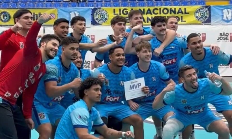 Nacional Handebol vence Osasco por 33 a 22 e se prepara para semifinal da Liga Nacional em São José