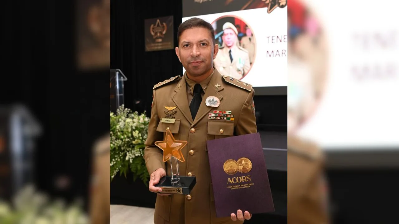 Comandante do 6º BPM de Lages é premiado por gestão e segurança na Serra Catarinense