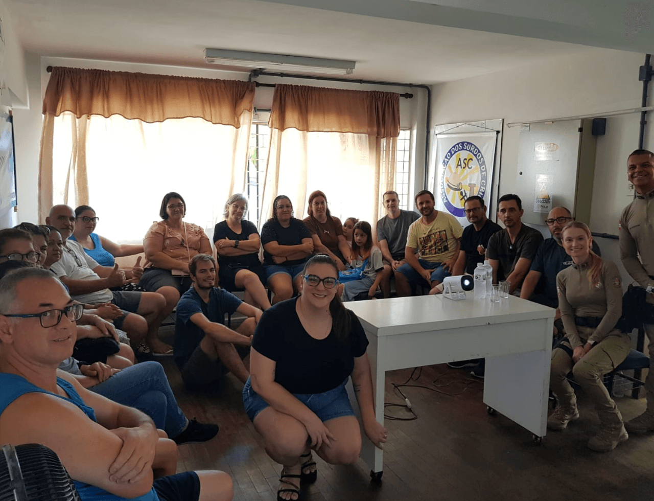 Polícia Militar apresenta programa SC em Libras em Criciúma