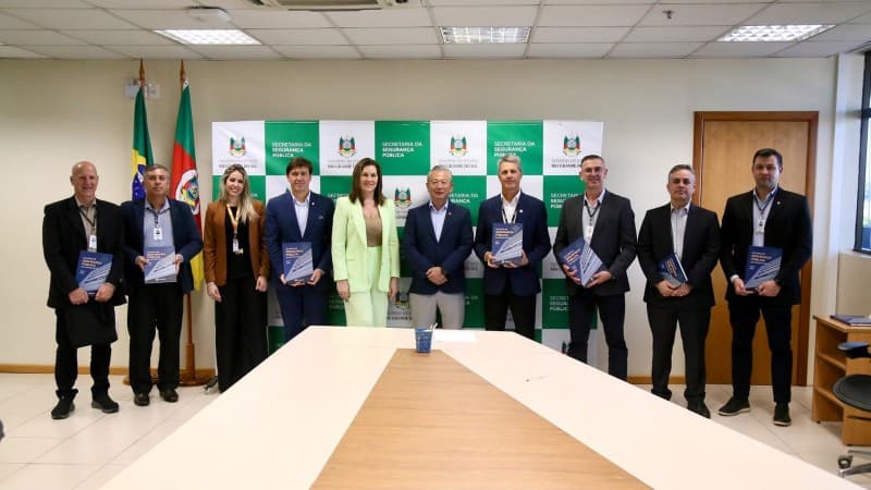 SSP recebe visita de comitiva da Segurança Pública de Santa Catarina - SSP/RS